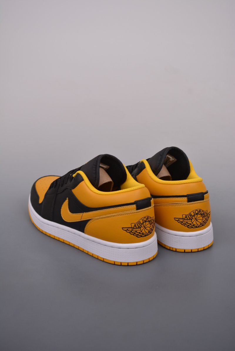 Air Jordan 1 Low 'Black / Orange' view