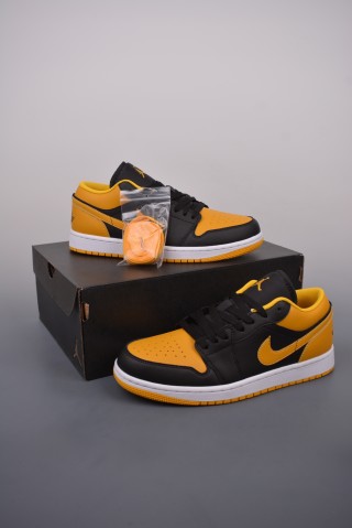 Air Jordan 1 Low 'Black / Orange' view 5