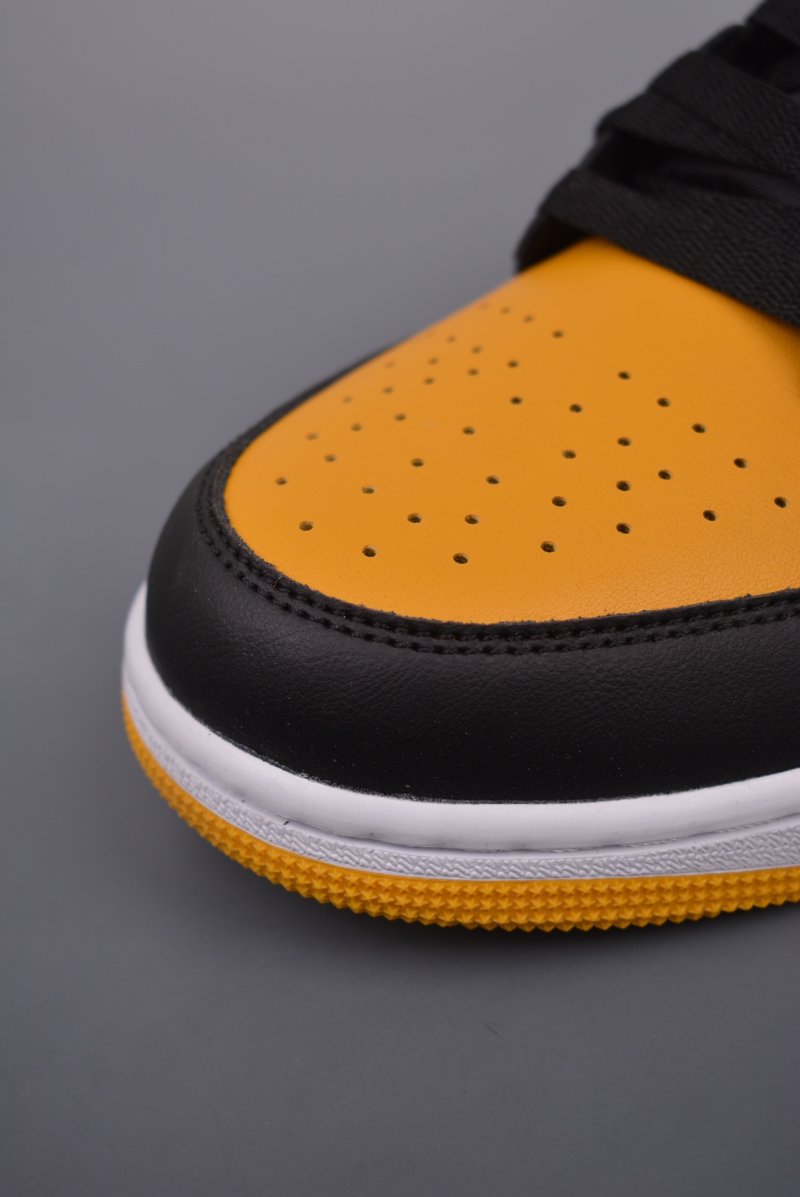 Air Jordan 1 Low 'Black / Orange' view