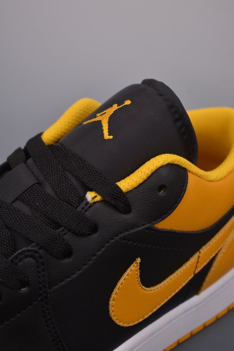 Air Jordan 1 Low 'Black / Orange' view