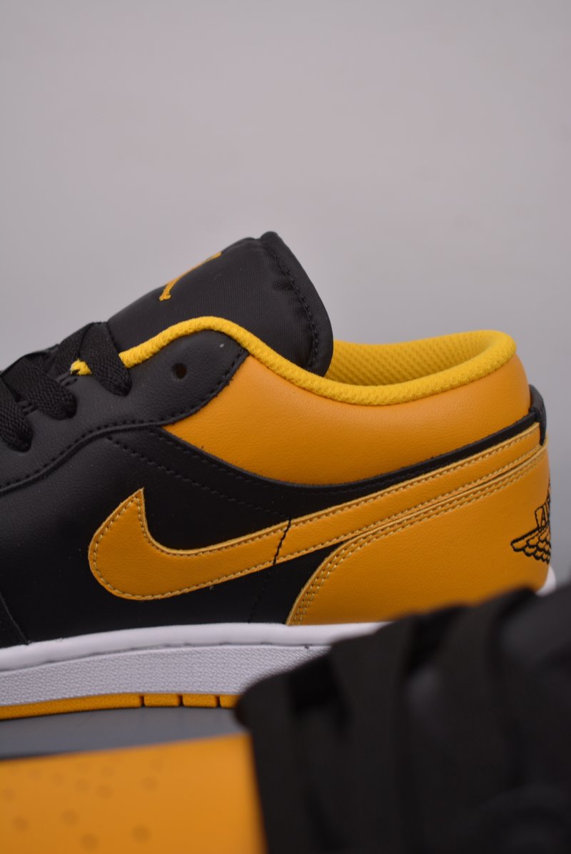 Air Jordan 1 Low 'Black / Orange' view