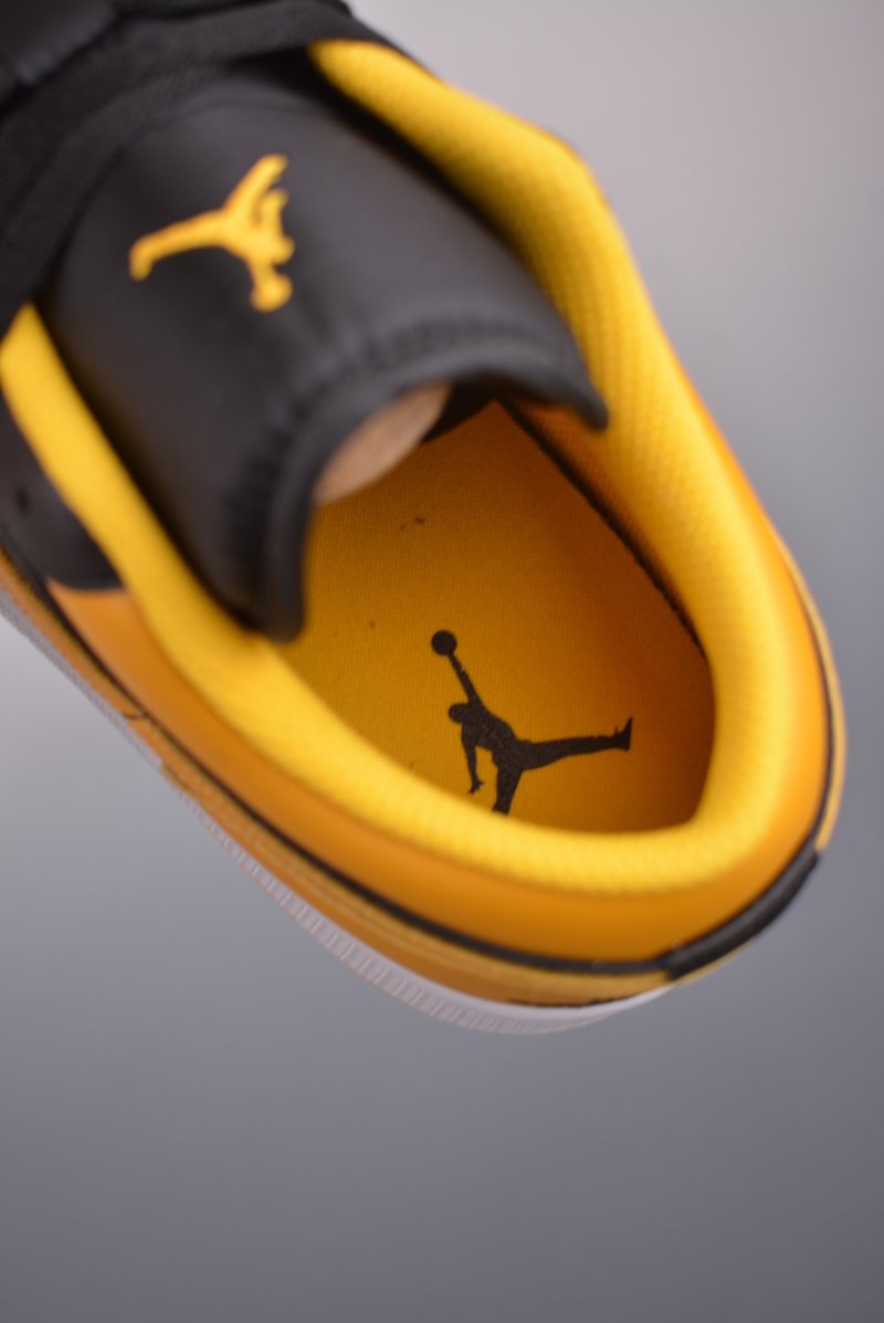 Air Jordan 1 Low 'Black / Orange' view