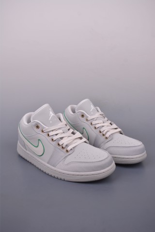 Air Jordan 1 Low 'Grey / Green' view 1