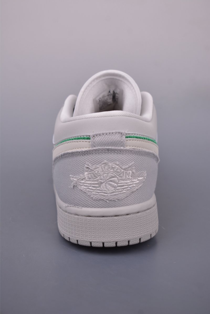 Air Jordan 1 Low 'Grey / Green' view