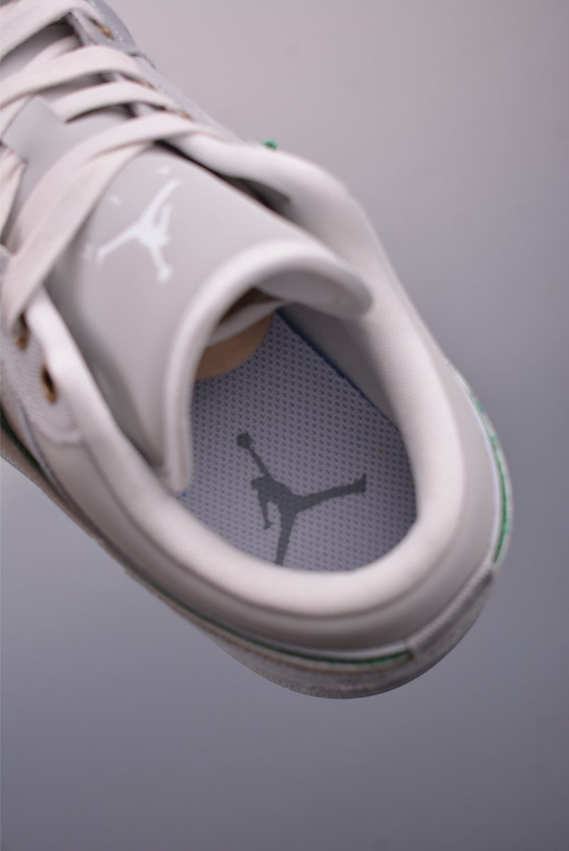 Air Jordan 1 Low 'Grey / Green' view