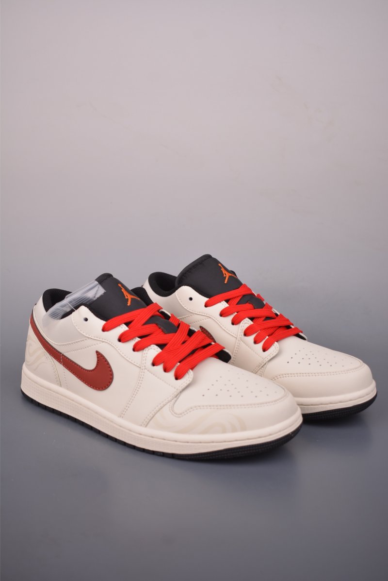 Air Jordan 1 Low 'White / Red'