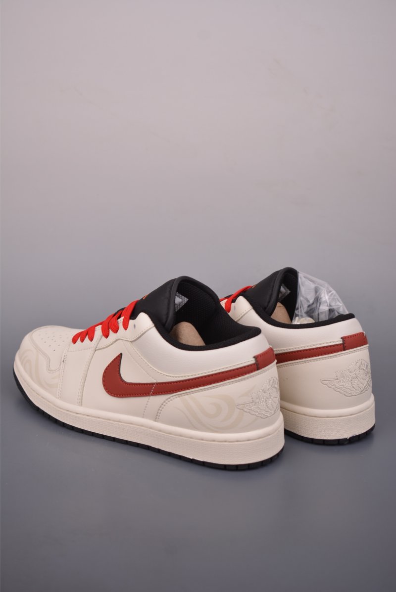 Air Jordan 1 Low 'White / Red' view