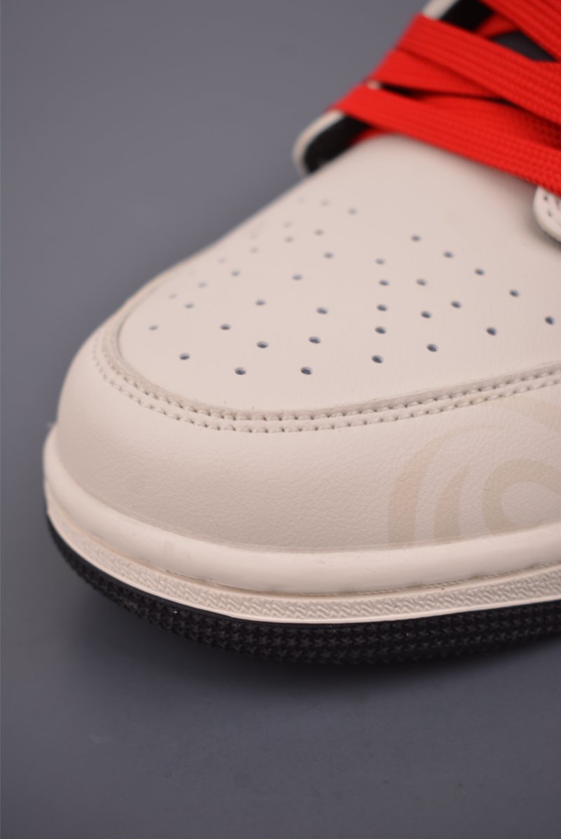 Air Jordan 1 Low 'White / Red' view