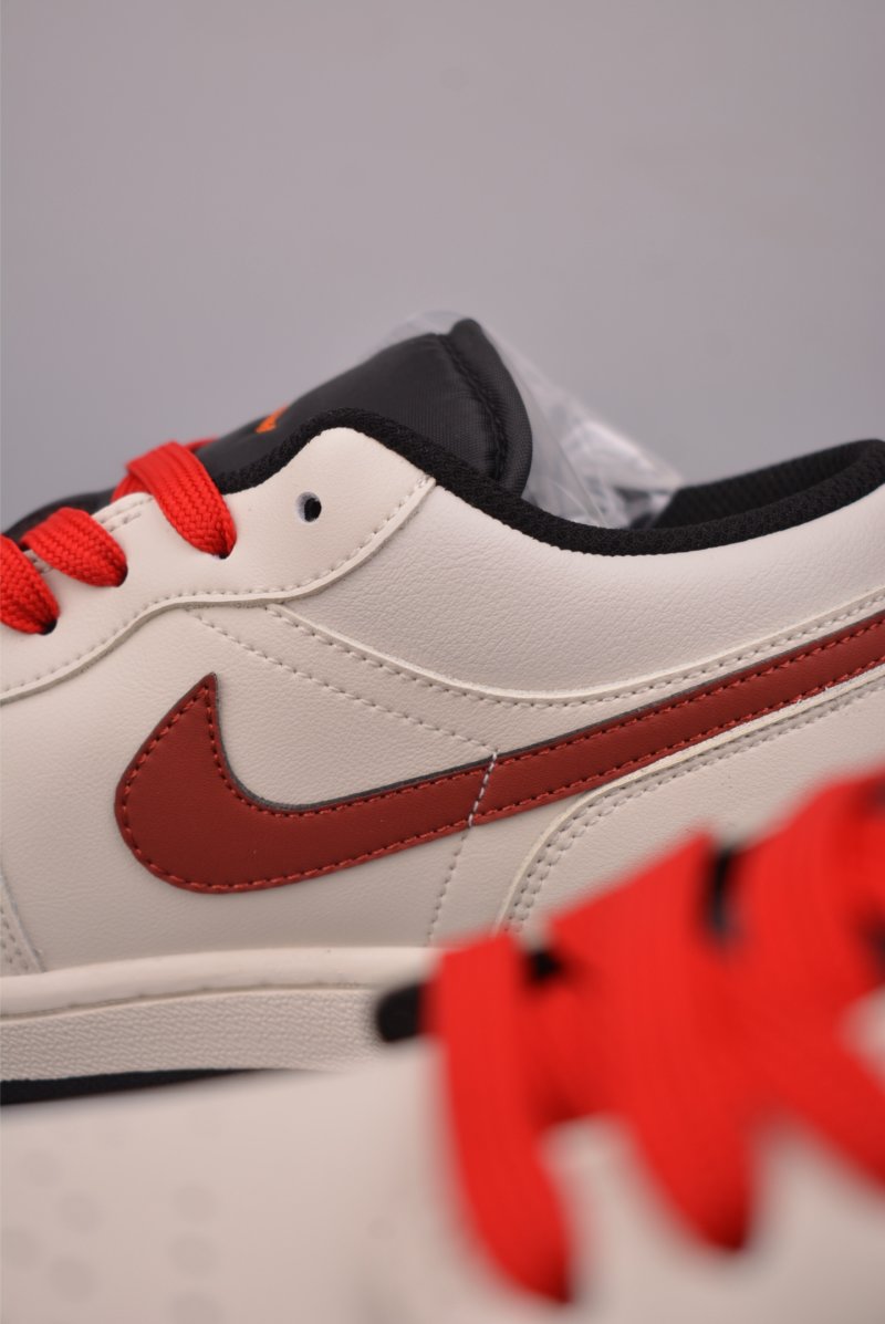 Air Jordan 1 Low 'White / Red' view