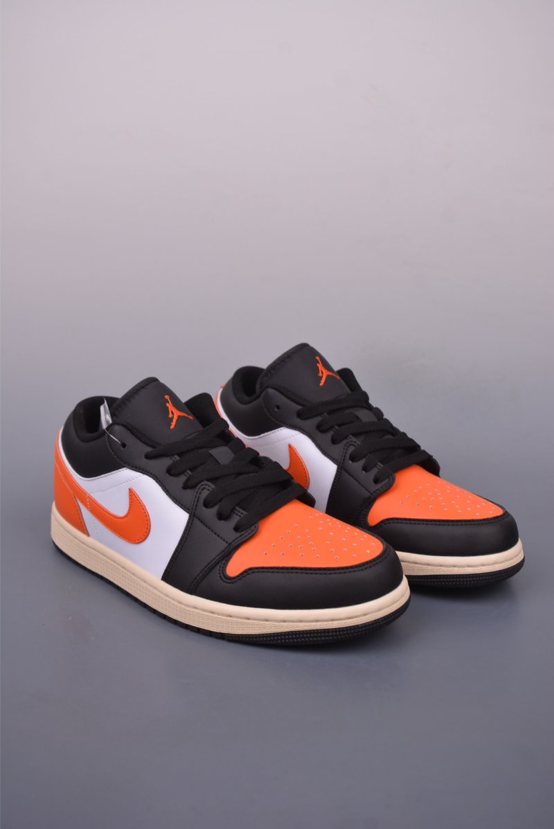 Air Jordan 1 Low 'Black / White / Orange'