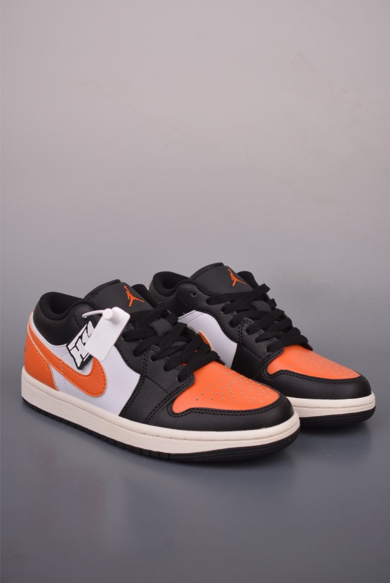 Air Jordan 1 Low 'Black / White / Orange'