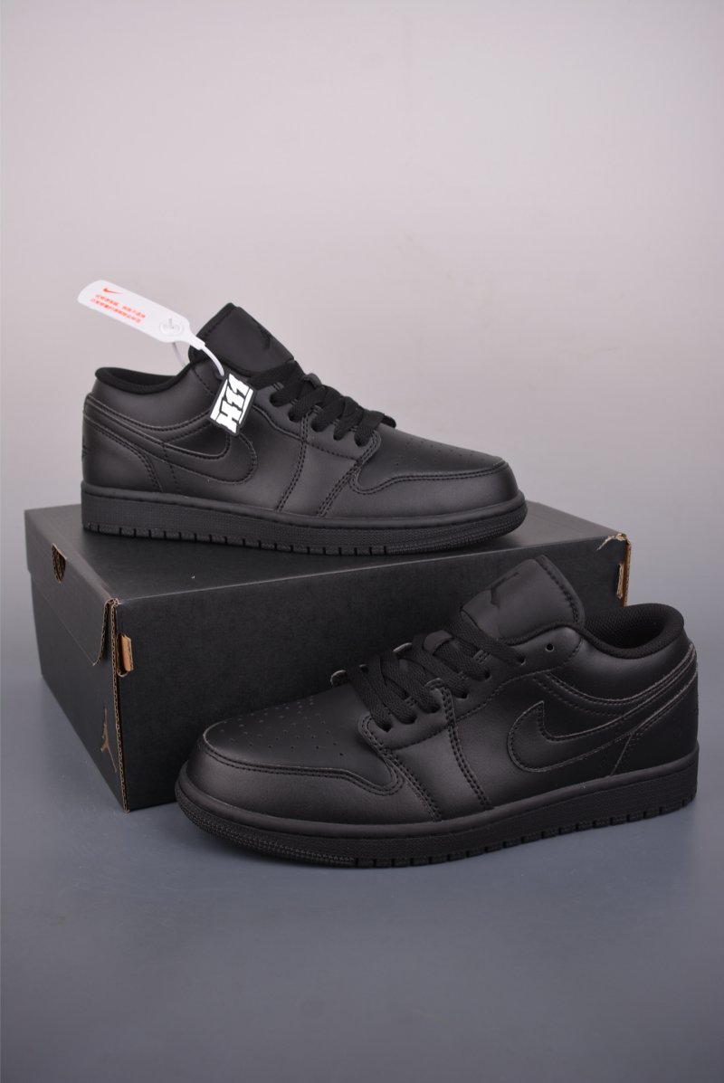 Air Jordan 1 Low 'Black' view