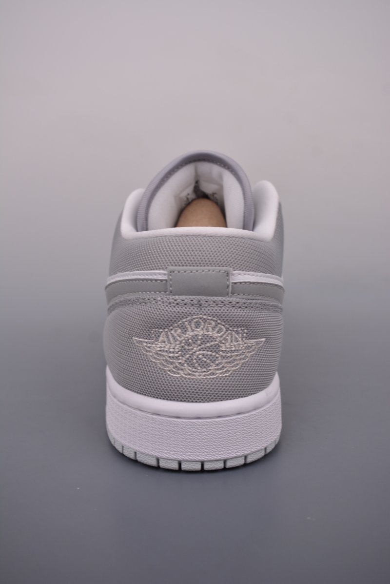 Air Jordan 1 Low 'White / Grey' view
