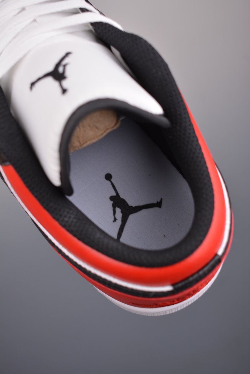 Air Jordan 1 Low 'Black / Red' view