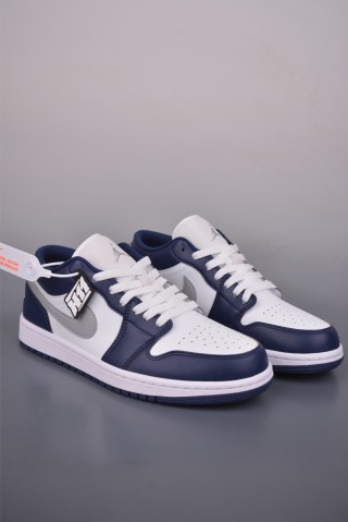Air Jordan 1 Low 'White / Blue' view 1
