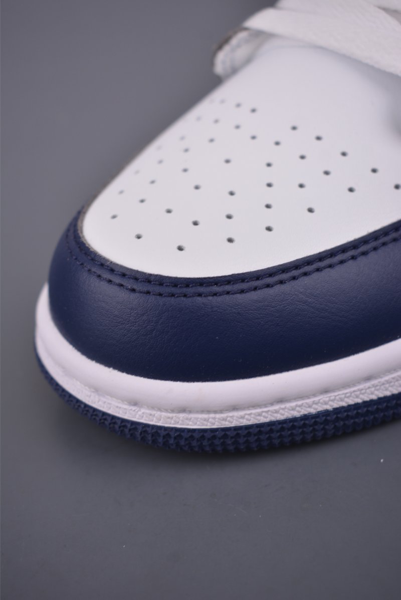 Air Jordan 1 Low 'White / Blue' view