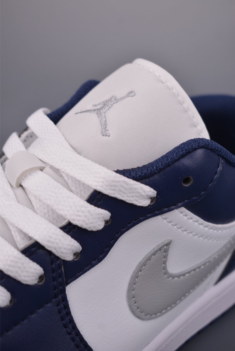 Air Jordan 1 Low 'White / Blue' view