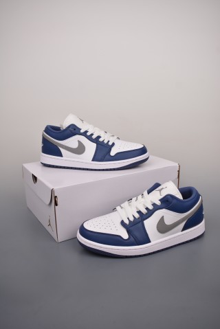 Air Jordan 1 Low 'Navy Blue' view 5