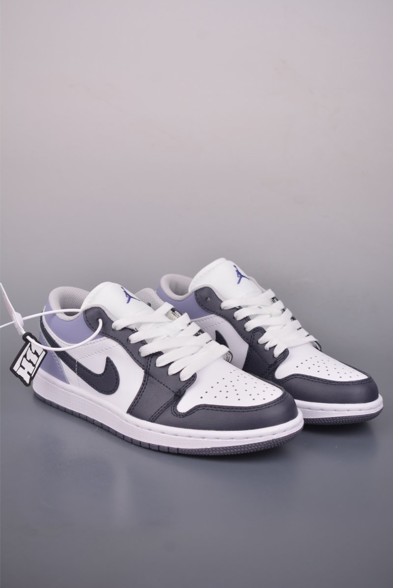 Air Jordan 1 Low 'White / Purple'
