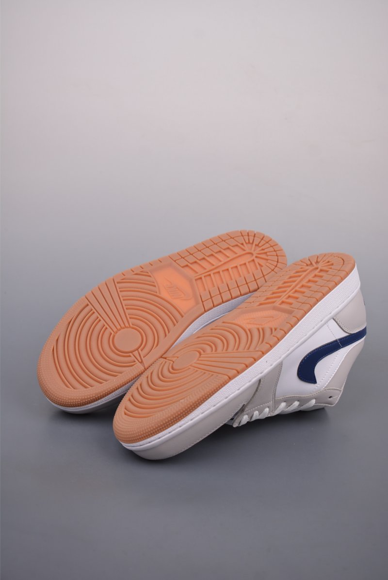 Air Jordan 1 Low 'White / Blue' view