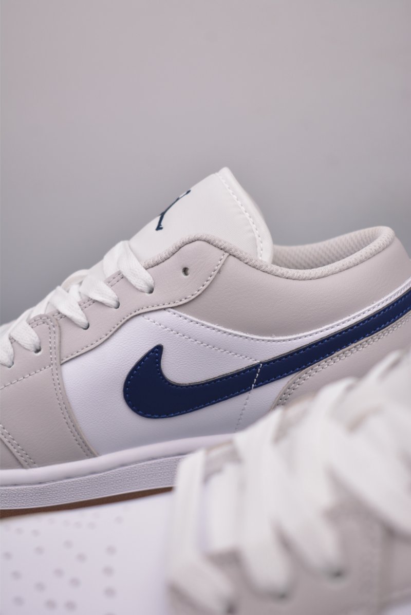 Air Jordan 1 Low 'White / Blue' view