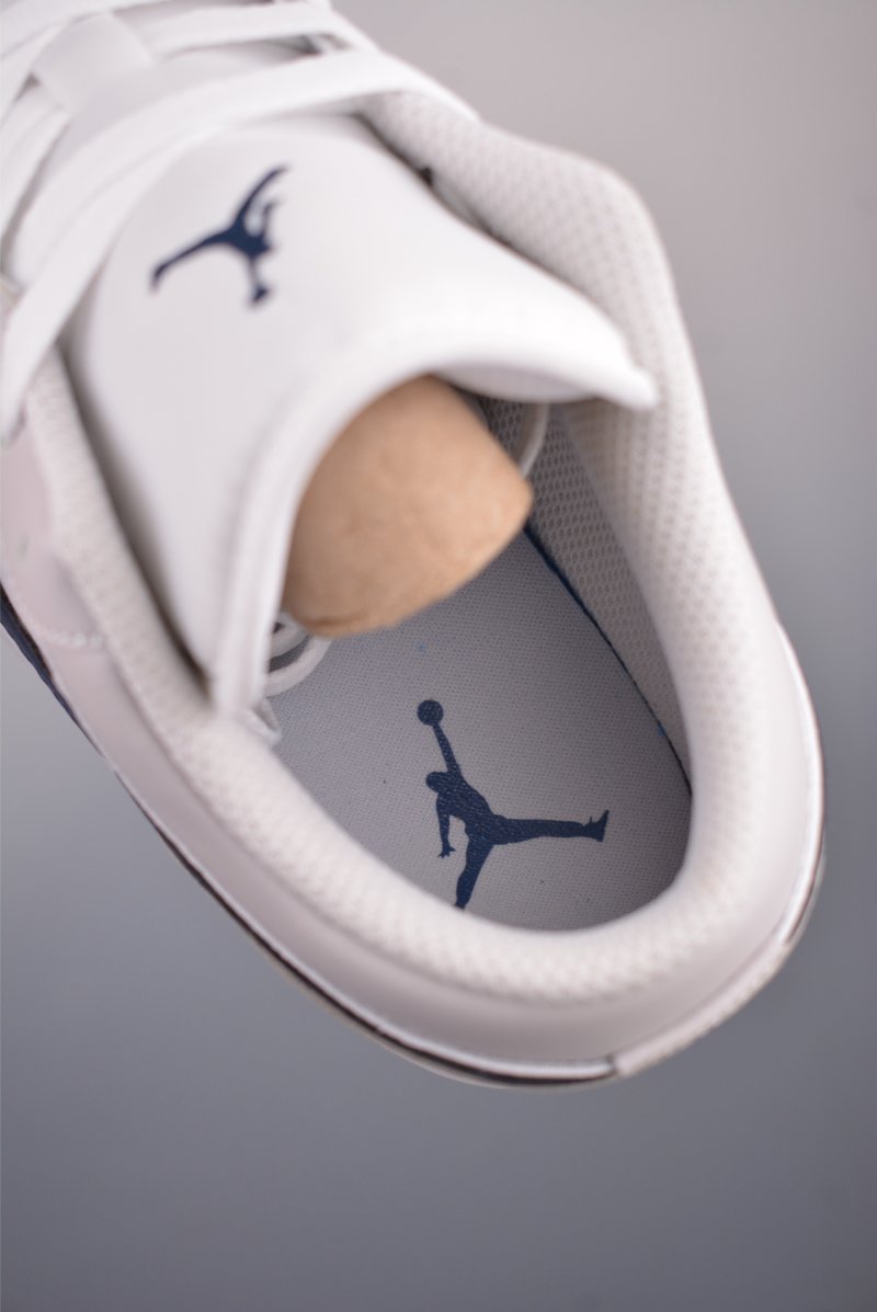 Air Jordan 1 Low 'White / Blue' view