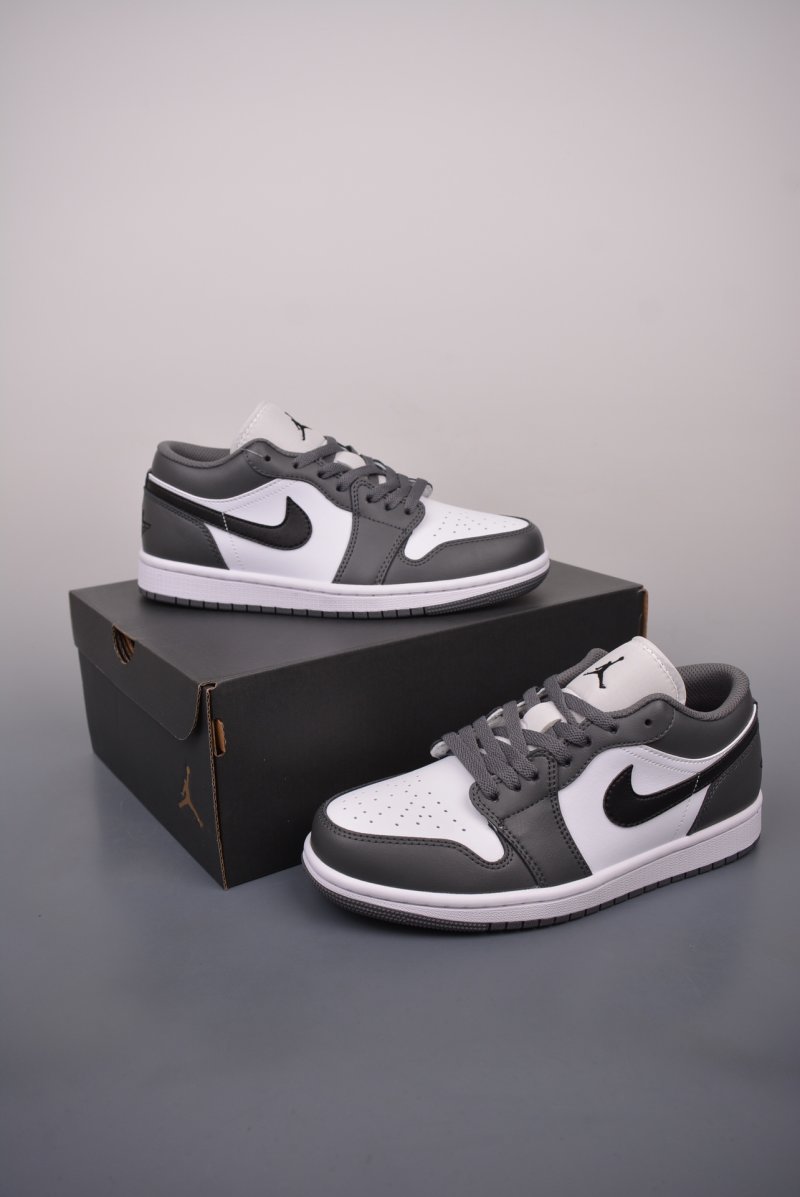 Air Jordan 1 Low 'Grey / Black' view