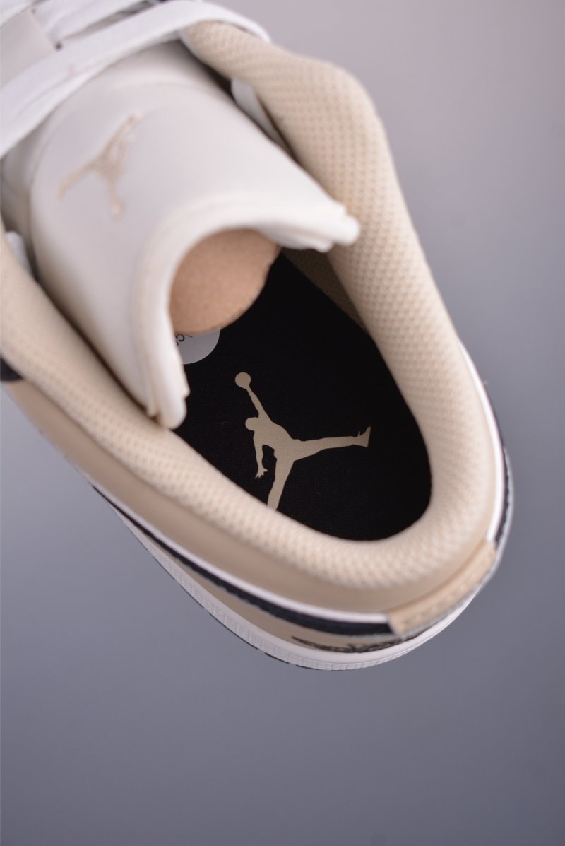 Air Jordan 1 Low 'Black / Brown' view
