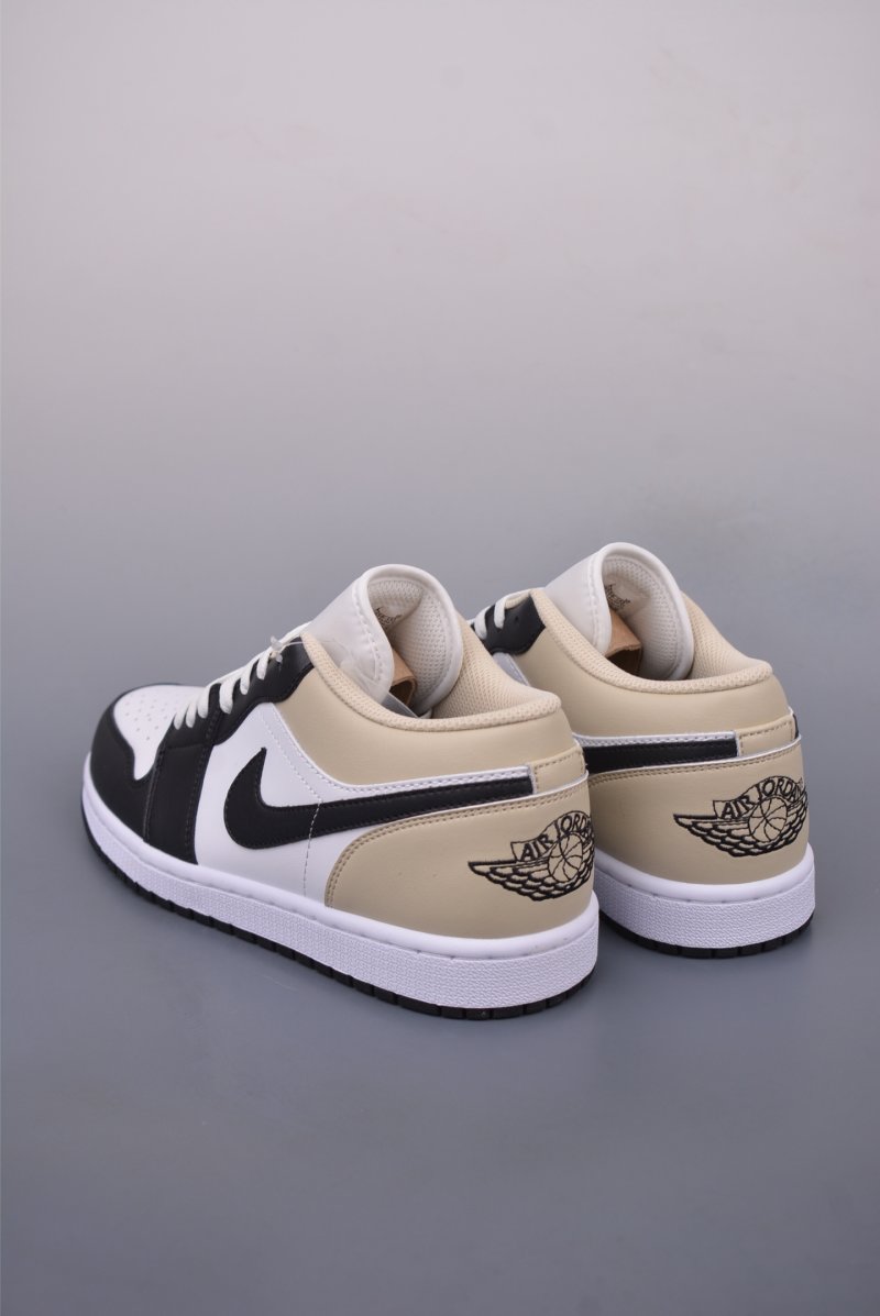 Air Jordan 1 Low 'Black / White / Yellow' view