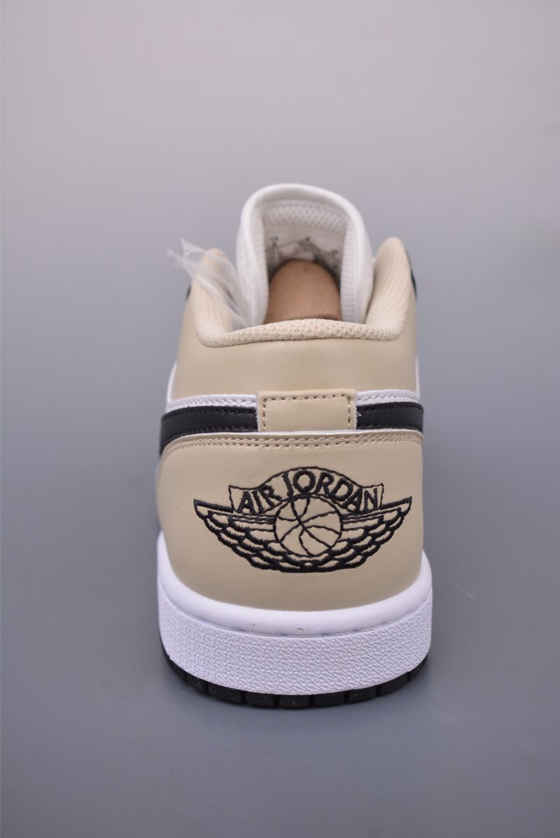 Air Jordan 1 Low 'Black / White / Yellow' view