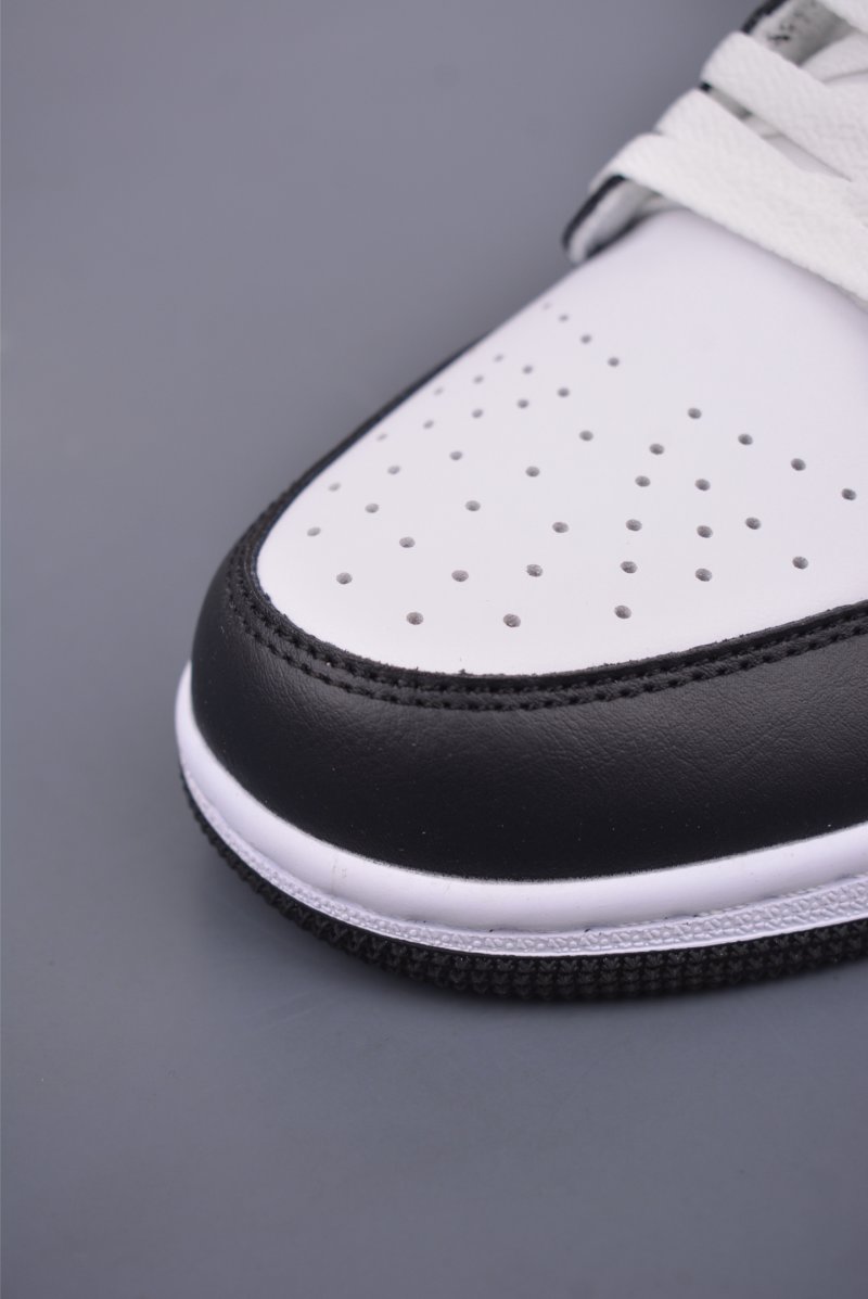 Air Jordan 1 Low 'Black / White / Yellow' view