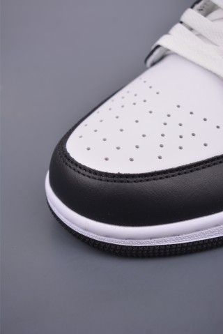 Air Jordan 1 Low 'Black / White / Yellow' view 6