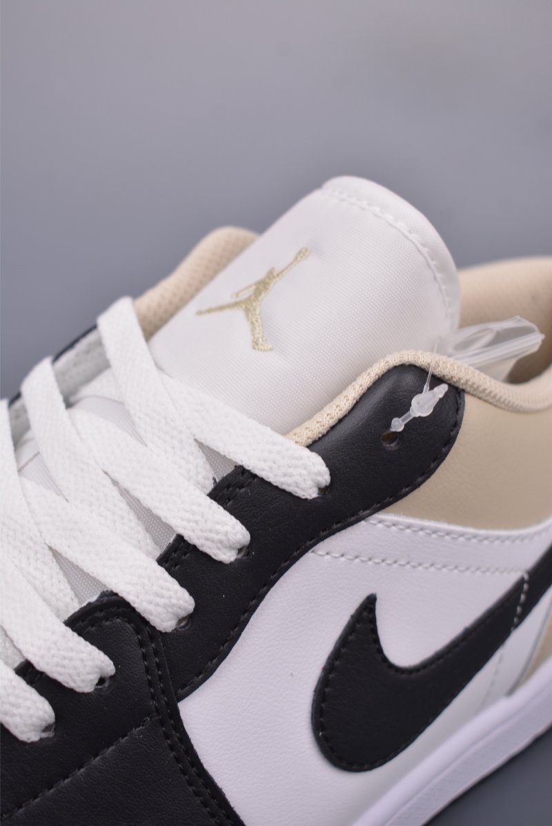 Air Jordan 1 Low 'Black / White / Yellow' view