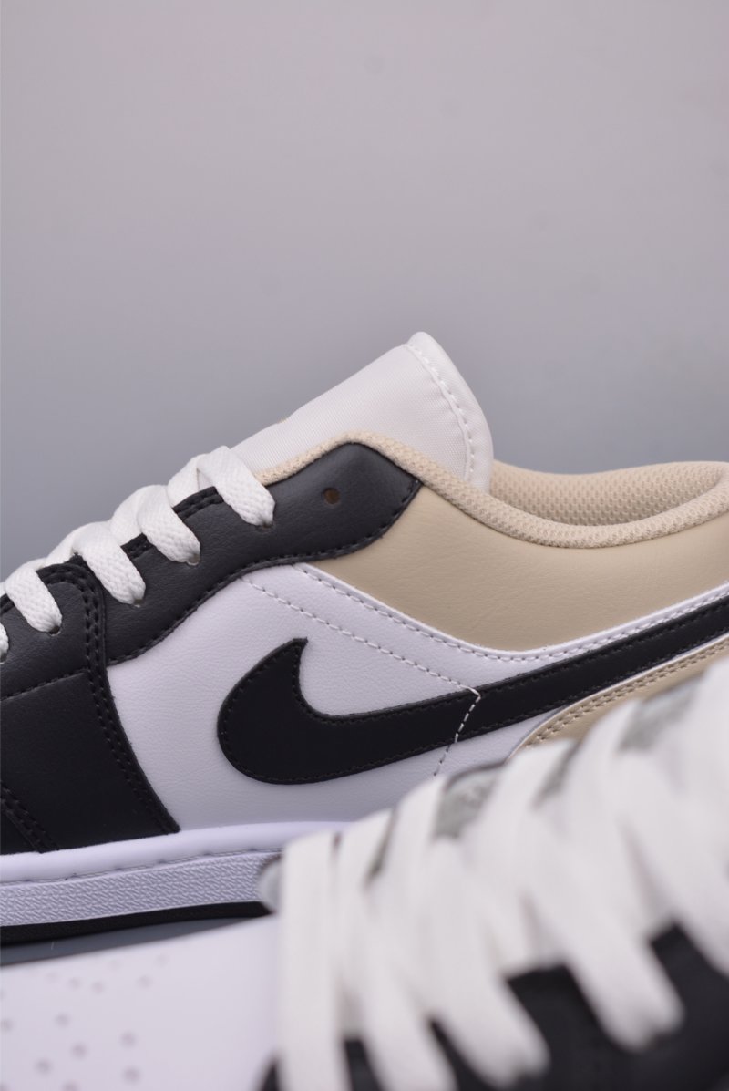 Air Jordan 1 Low 'Black / White / Yellow' view