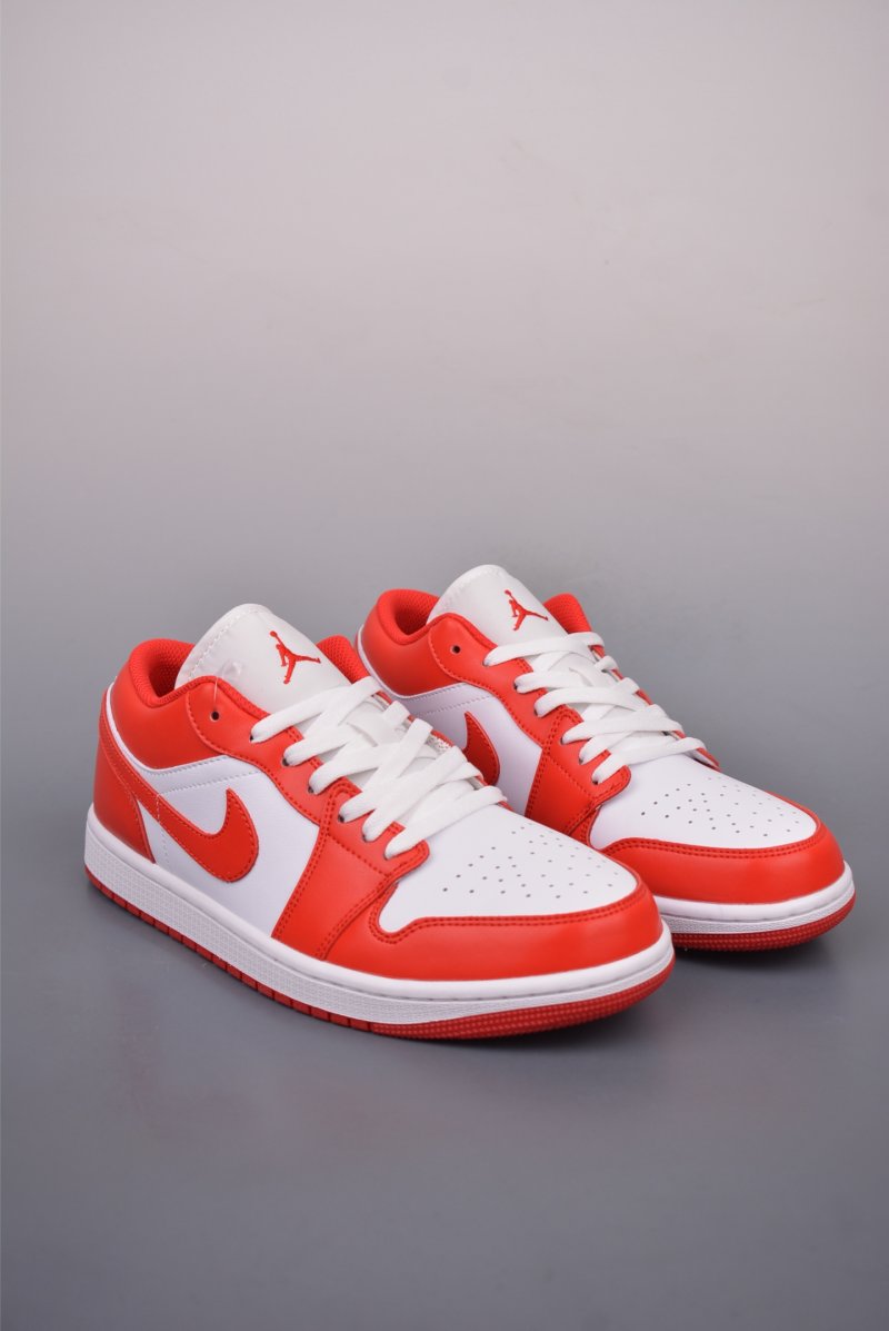 Air Jordan 1 Low 'White / Red'