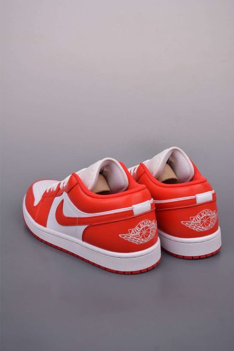 Air Jordan 1 Low 'White / Red' view
