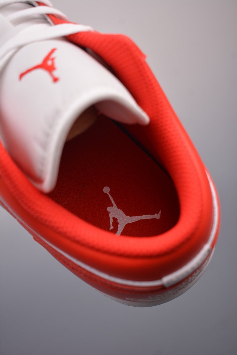 Air Jordan 1 Low 'White / Red' view