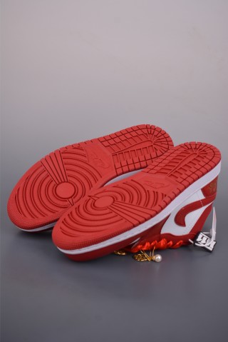 Air Jordan 1 Low 'Red' view 3