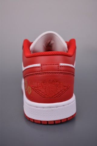 Air Jordan 1 Low 'Red' view 4