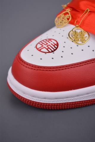 Air Jordan 1 Low 'Red' view 6