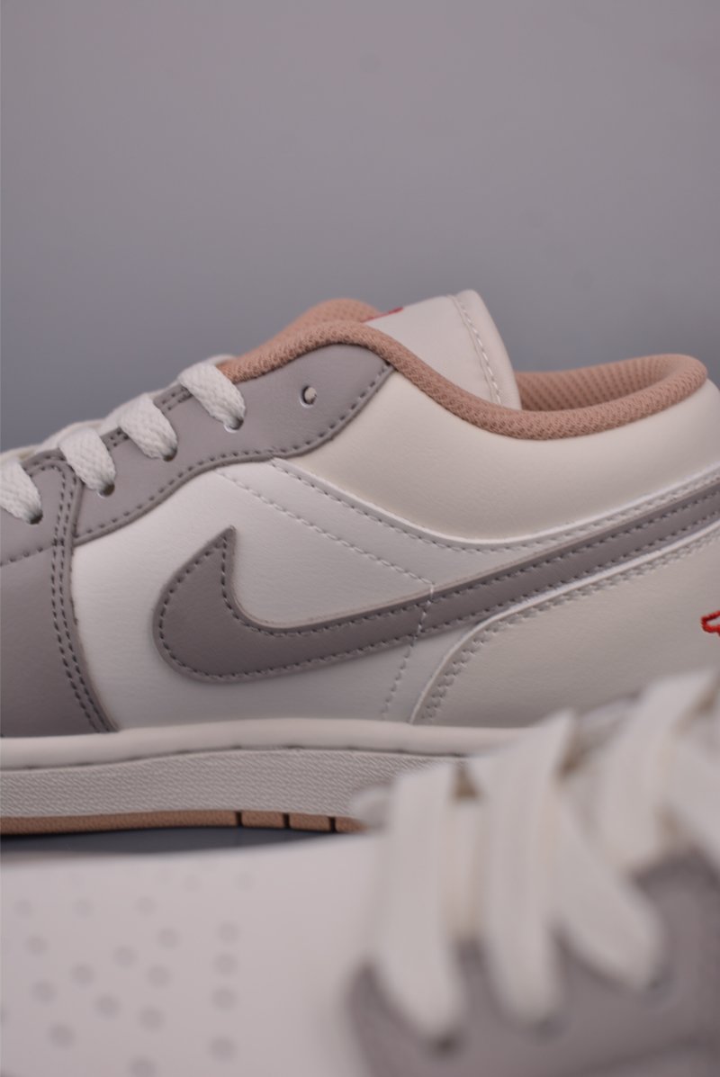 Air Jordan 1 Low 'Grey / Beige' view