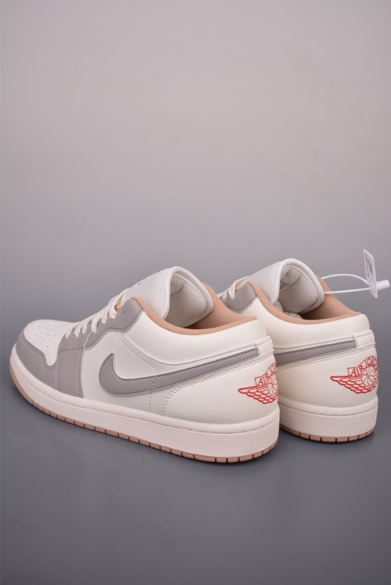 Air Jordan 1 Low 'Grey / Beige' view