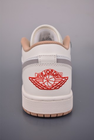 Air Jordan 1 Low 'Grey' view 4