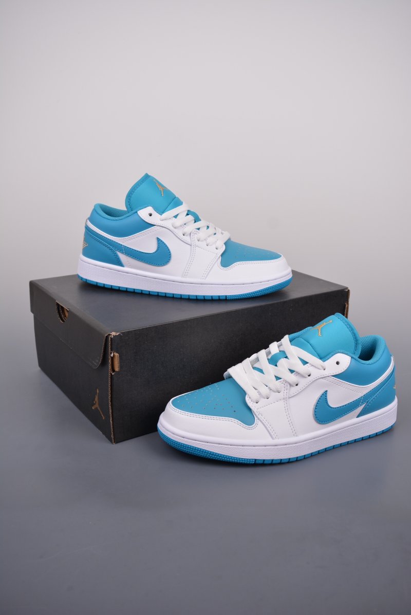 Air Jordan 1 Low 'White / Blue' view