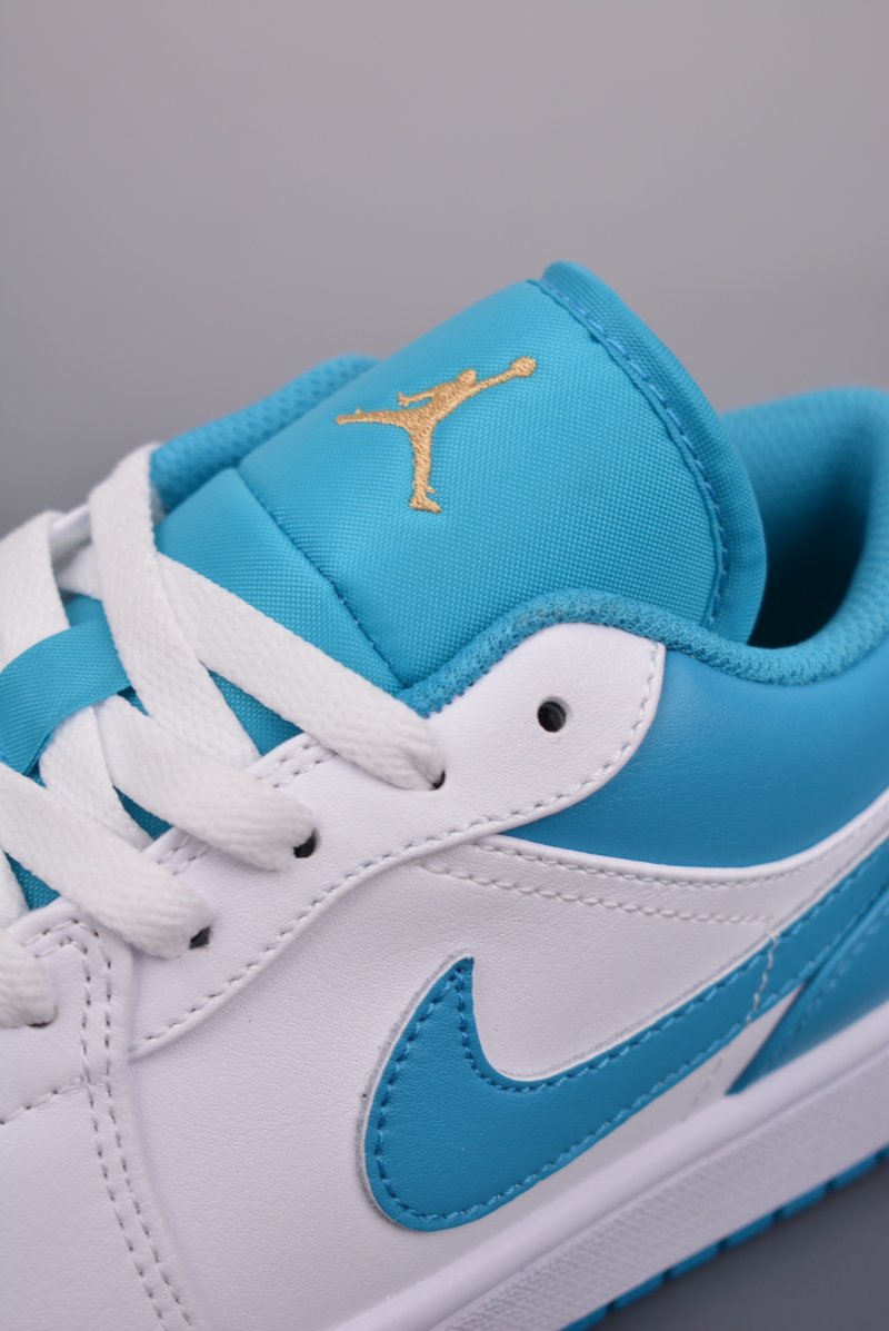 Air Jordan 1 Low 'White / Blue' view