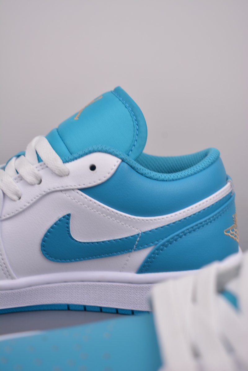 Air Jordan 1 Low 'White / Blue' view