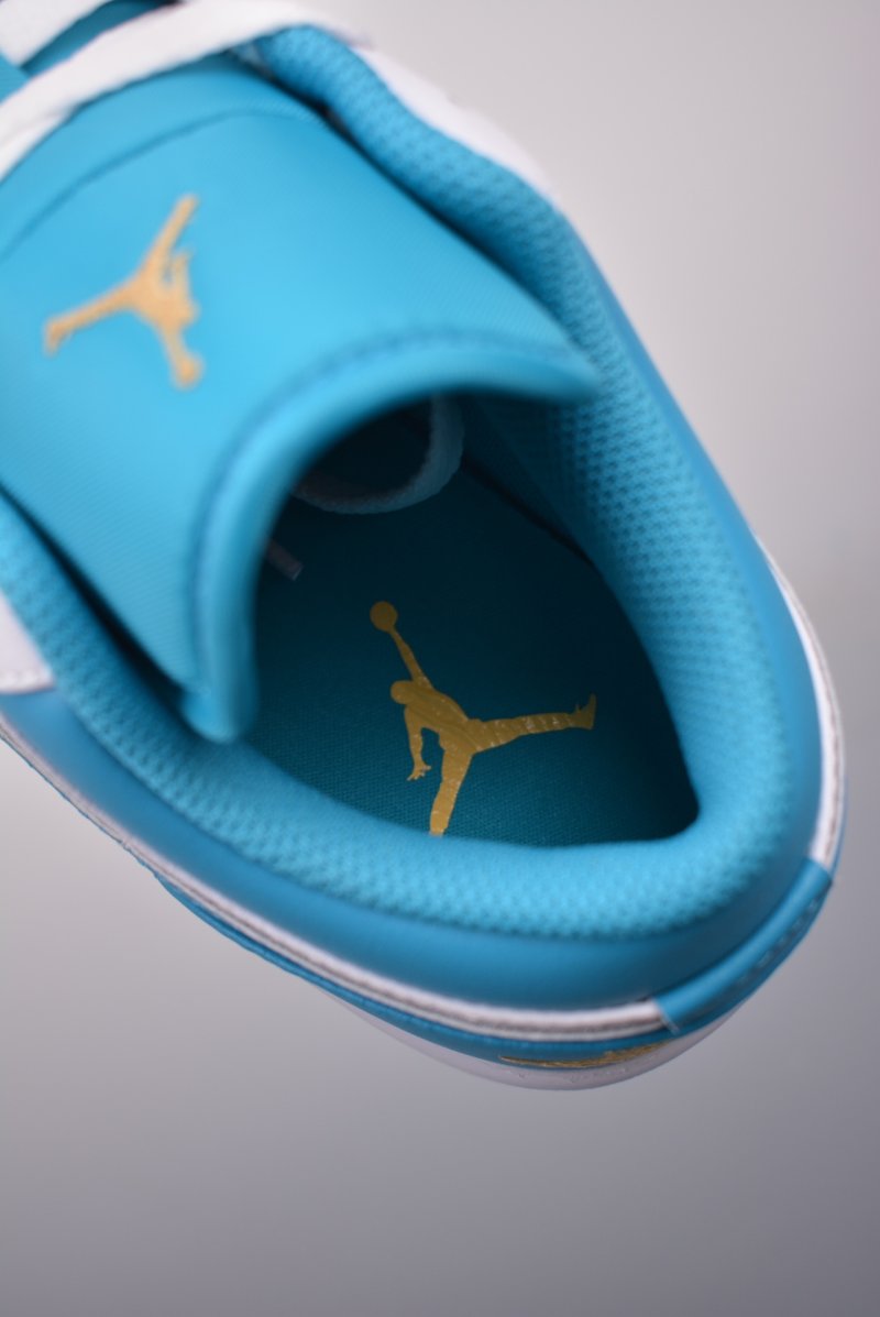 Air Jordan 1 Low 'White / Blue' view