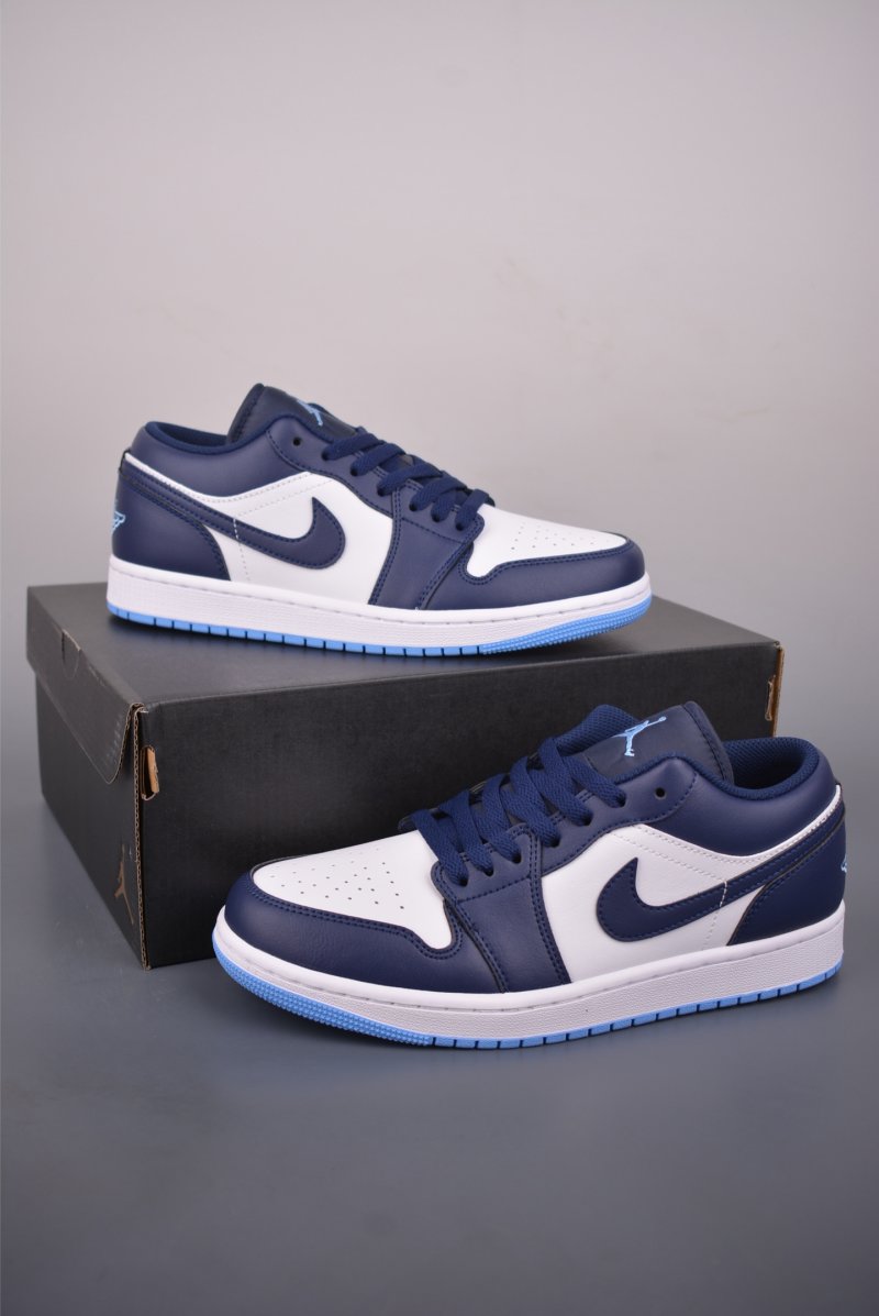 Air Jordan 1 Low 'Blue / White' view