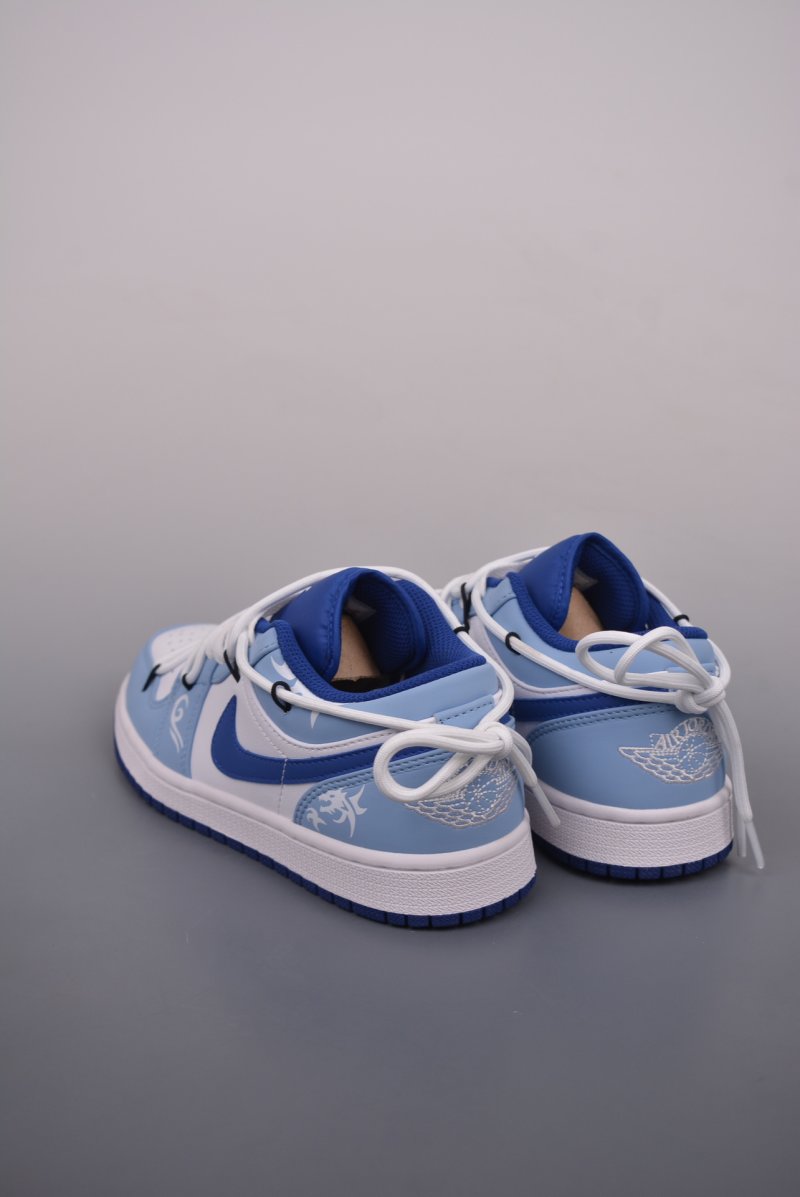 Air Jordan 1 Low 'Deconstructed' view