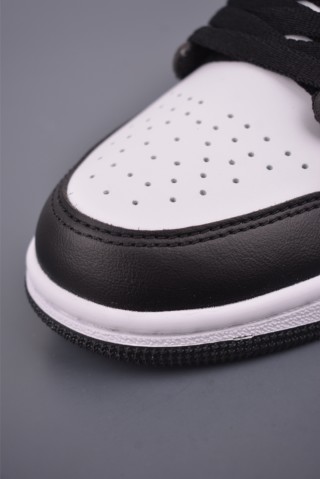 Air Jordan 1 Low 'Black / Pink' view 6